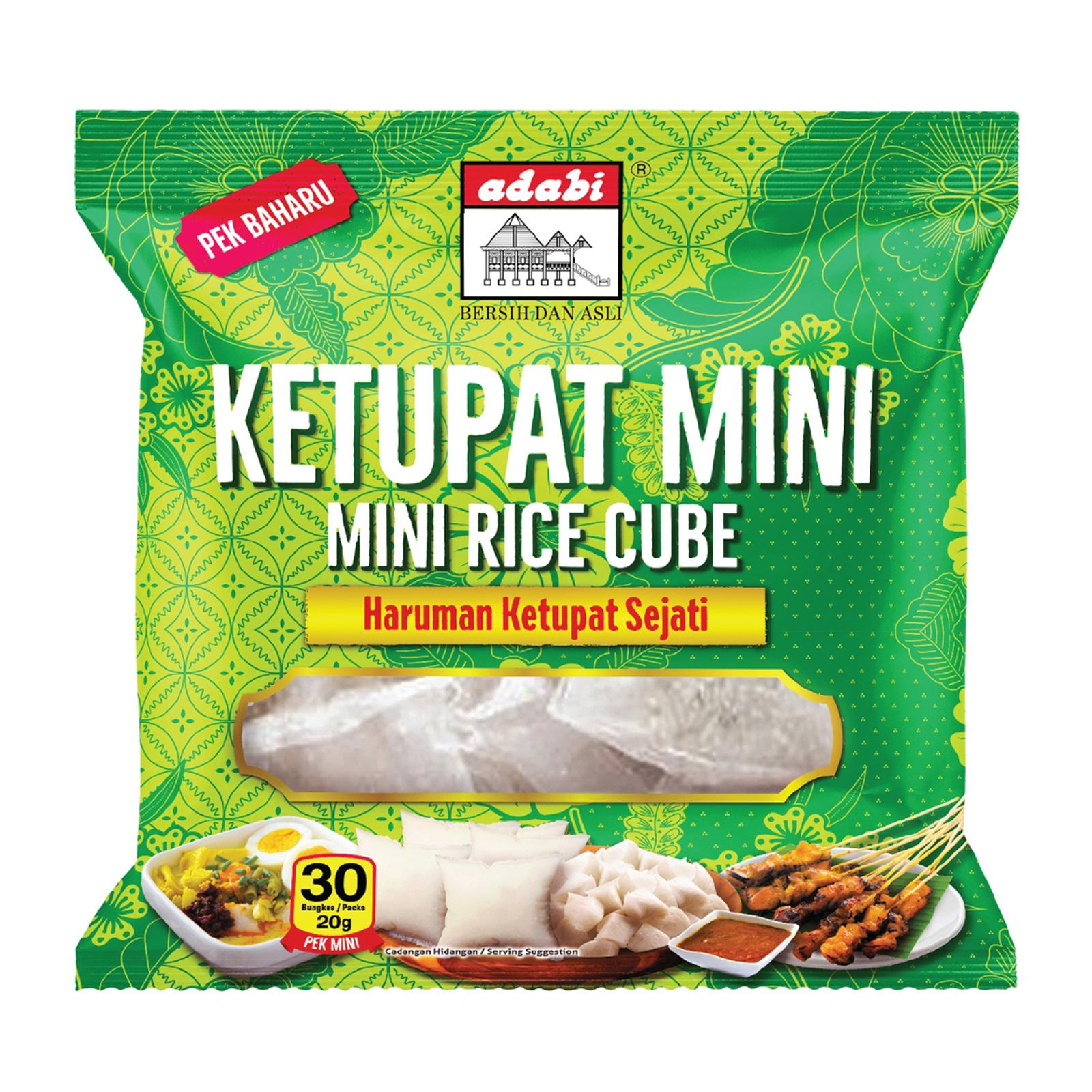 Adabi Mini Ketupat Nasi (Rice Cubes) - 30PCS | Lazada Singapore