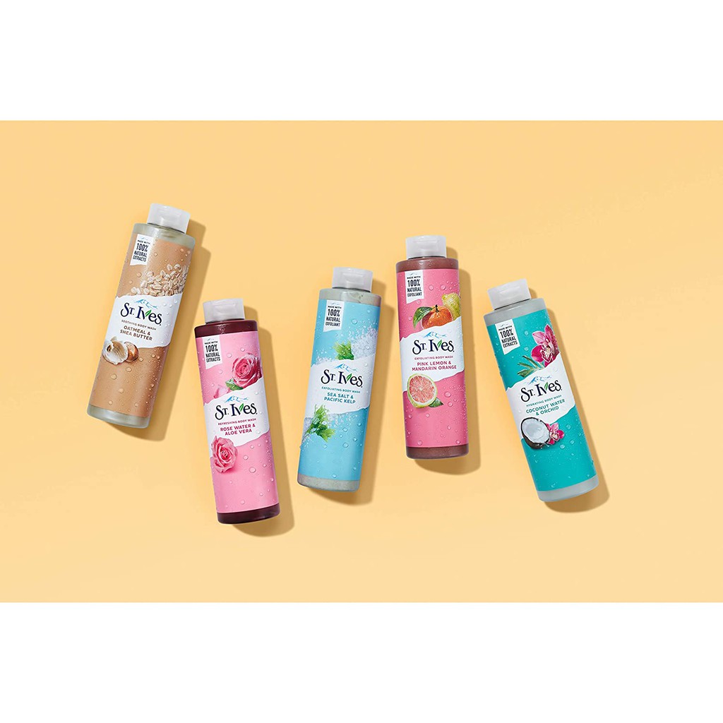 Sữa tắm tẩy tế bào chết St. Ives ( Sea Salt)