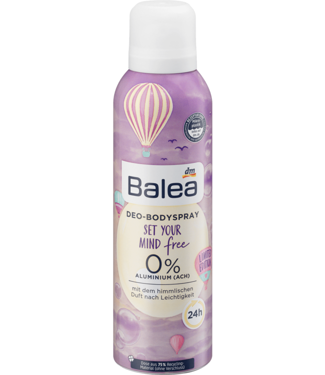 Xịt thơm body Balea Your Mind Free 200ml