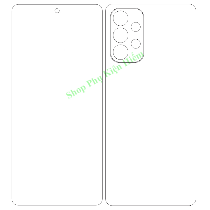 Dán dẻo PPF Samsung A73 5G – Tặng dán khung camera