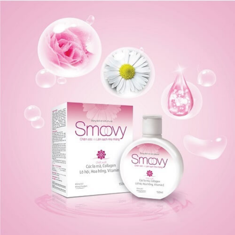 Dung dịch vệ sinh phụ nữ trẻ hoá vùng kín smoovy