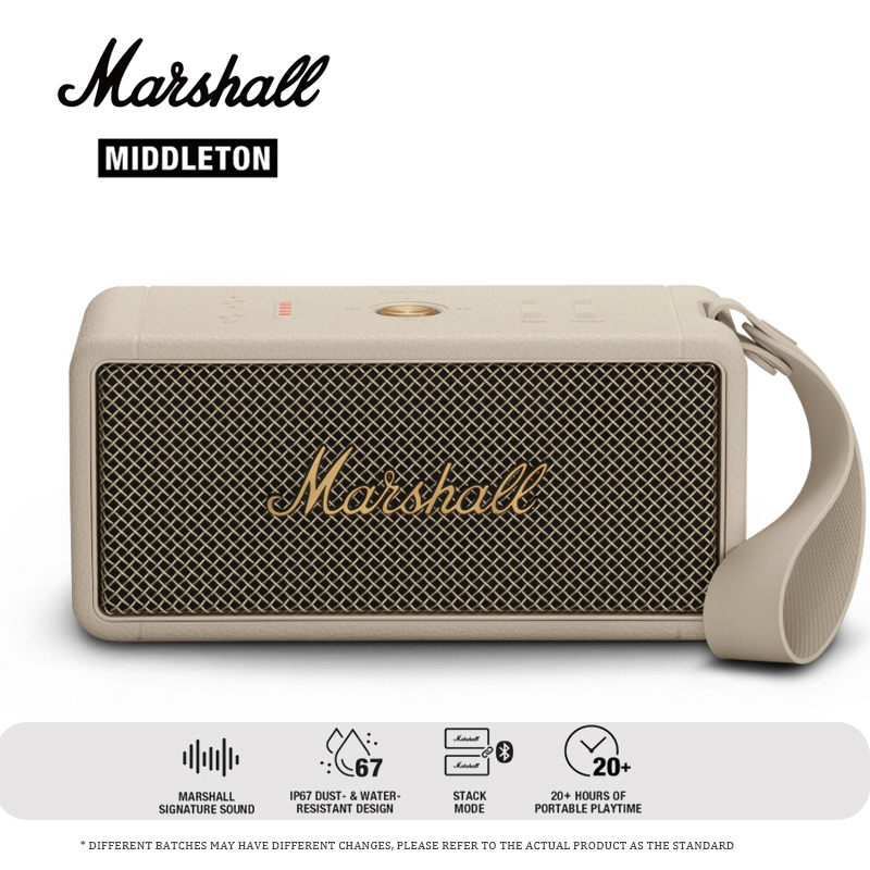 6 Month Warranty】Original Marshall MIDDLETON Portable Speaker
