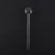 Long Handle Glass Teaspoon Tableware Transparent Coffee Stirring Spoon. 