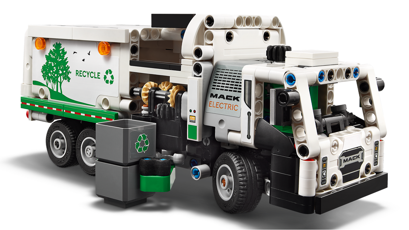 LEGO Technic 42167 Mack® LR Electric Garbage Truck | Lazada Singapore