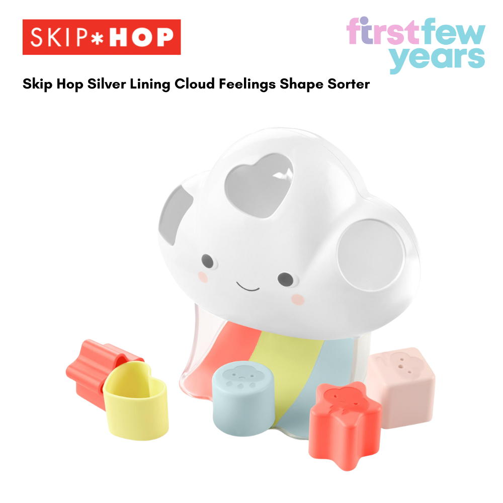 Skip Hop Silver Lining Cloud Feelings Shape Sorter (6 Month+) | Lazada ...