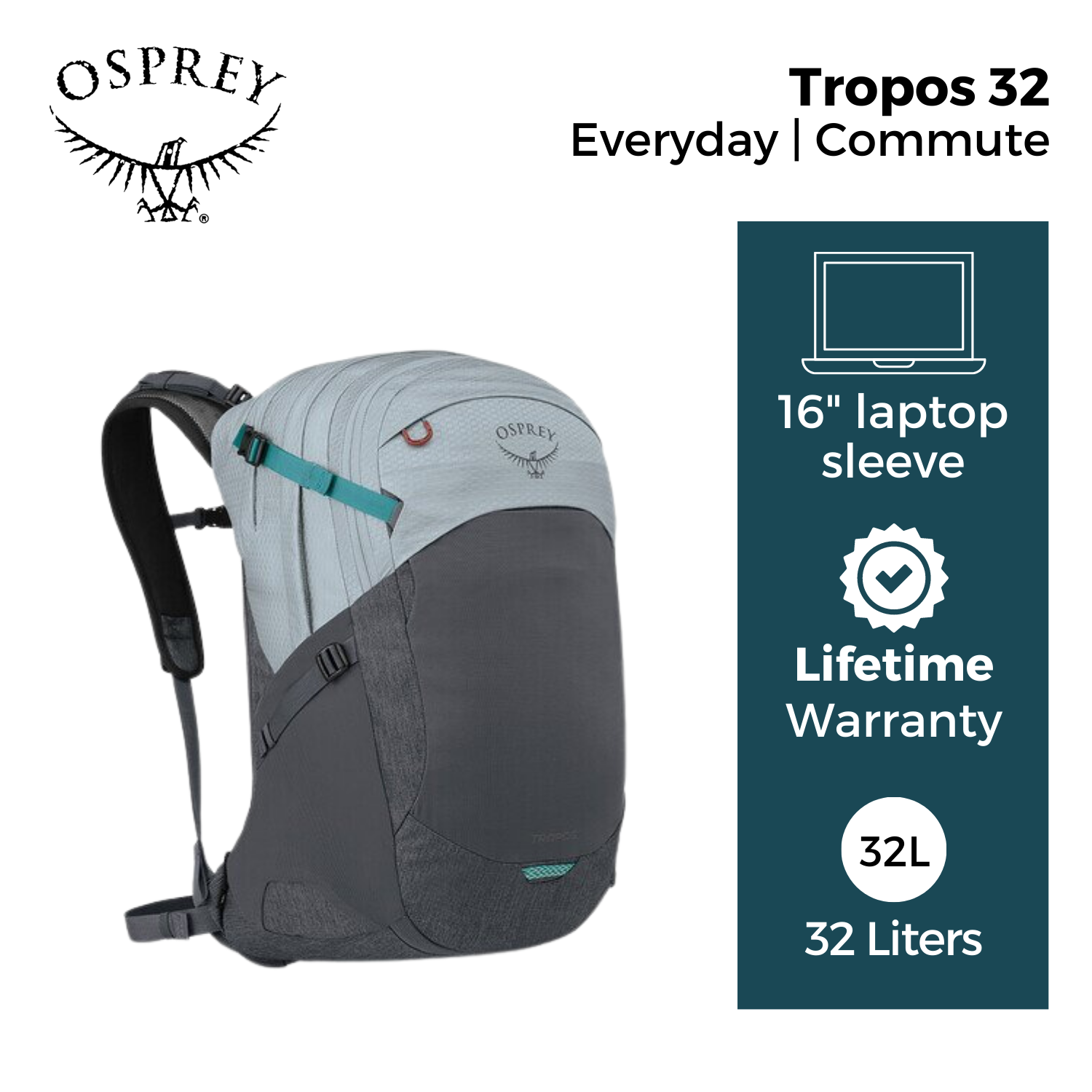 Osprey Tropos 32L Everyday Backpack Lazada Singapore