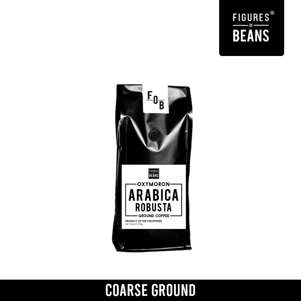 FOB Arabica Robusta Coffee (500g) Medium and Dark Roast Coffee Whole Coffee Beans / Ground