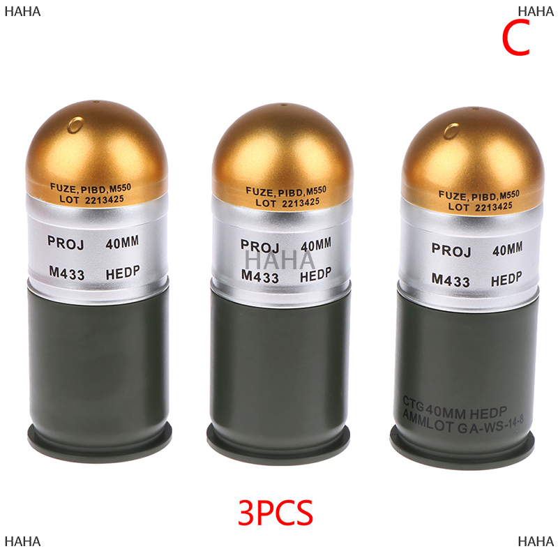 Cartouche Modèle Factice M433 HEDP 40mm, Avec Mini Compartiment De Rangement