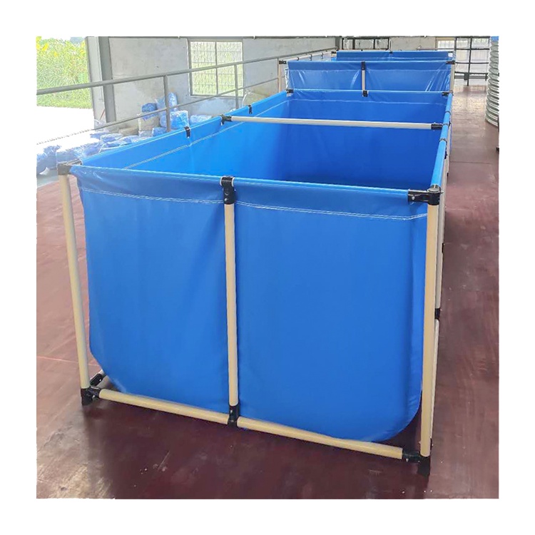 Bồn nuôi cá 1x2m bạt PVC loại siêu dày