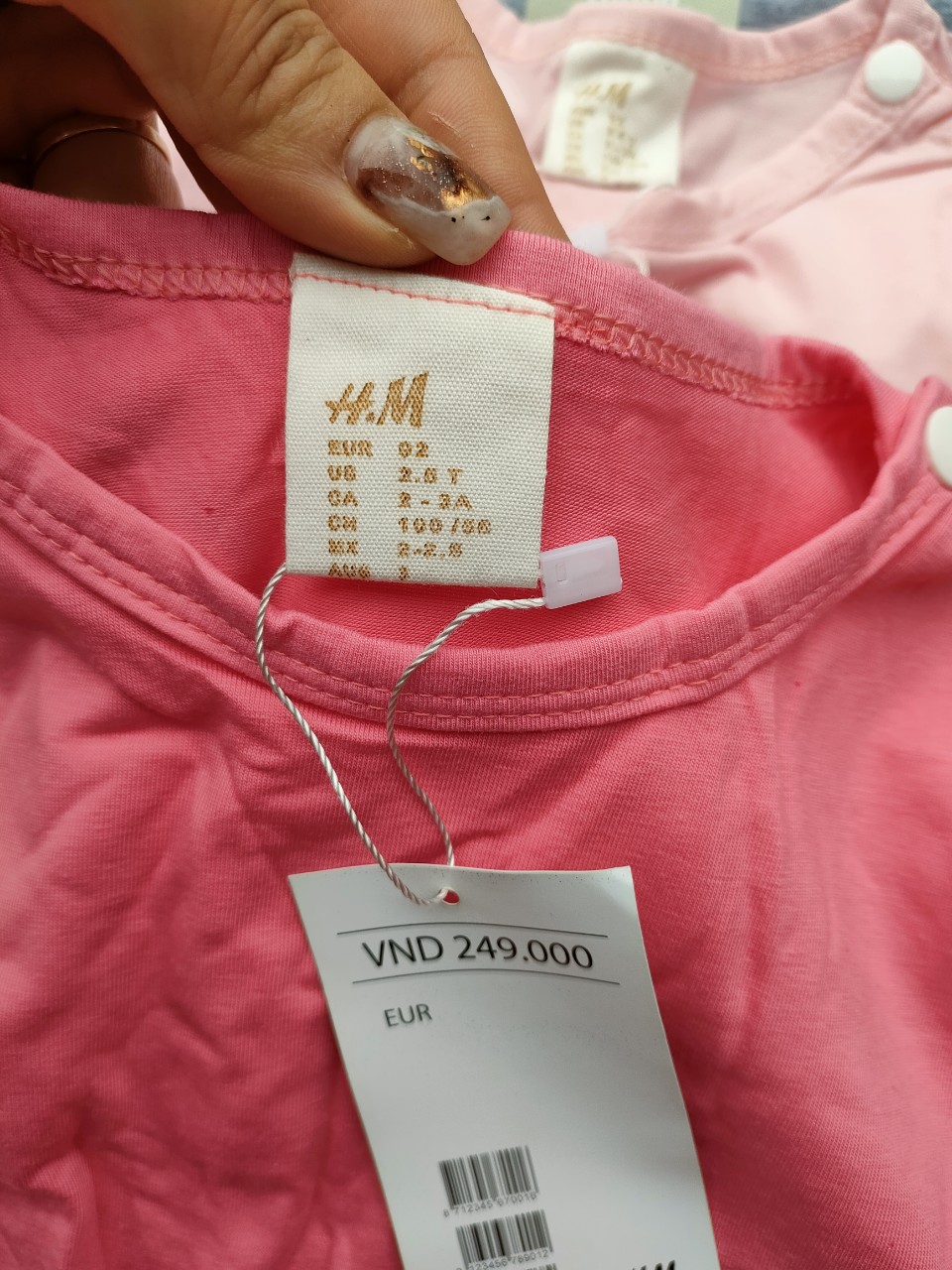 [THANH LÝ] BODYSUIT DÀI TAY BÉ GÁI SIÊU XINH [H&M] [NEW 100%]
