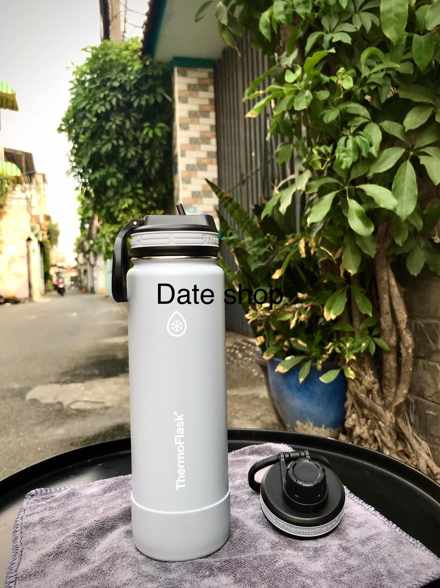 Bình giữ nhiệt ThermoFlask 710ml ( mẫu mới) 2 nắp Chuẩn US