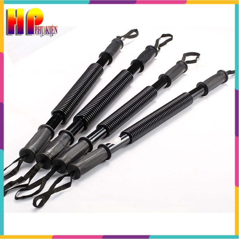 Gậy bẻ tập cơ tay, gậy lò xo tập gym cao cấp lực bẻ 20, 30, 40, 50, 60kg đàn hồi tốt - Dụng cụ tập cơ tay cơ bụng tập gym - Dụng cụ tập cơ tay - Dụng cụ tập cơ bụng
