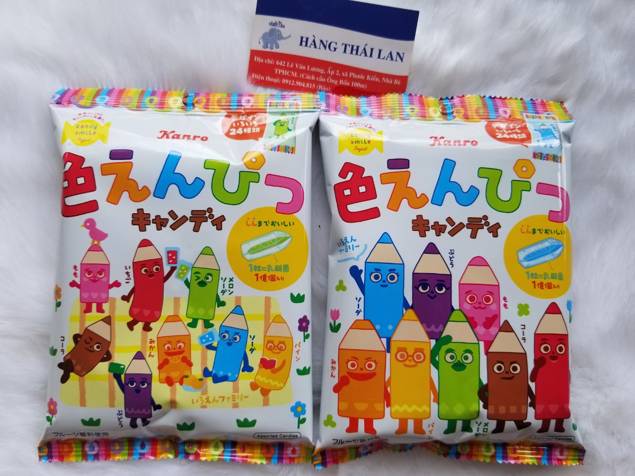 Kẹo Bút Chì Kanro Nhật Bản 80gr