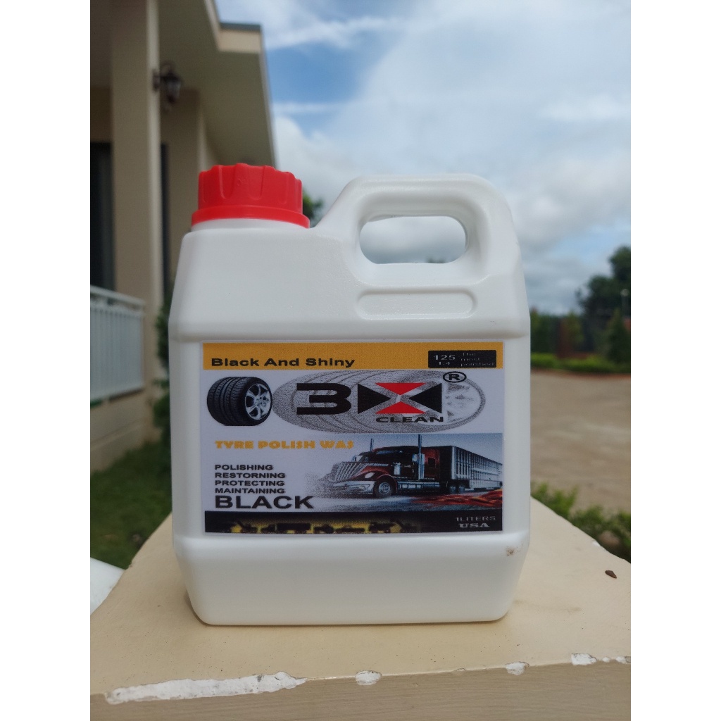 DUNG DỊCH ĐÁNH BÓNG VỎ LỐP XE 3X  CAN 1000 ML