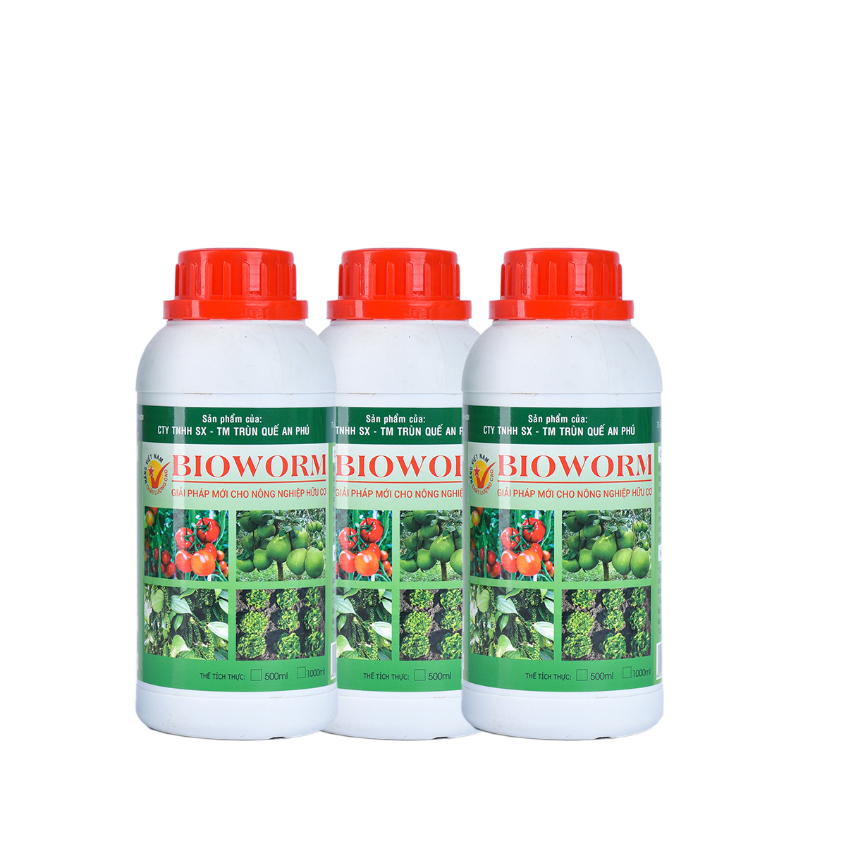 Dịch trùn quế bón cây chai 500ml