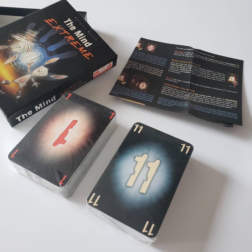 The Mind Card Game Party Puzzle Board Game Team Experience Interactive Game