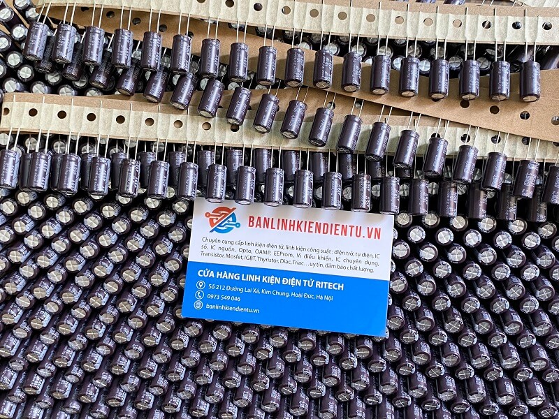 [Combo 10 chiếc] Tụ hóa 10uf 450v Su’scon 8x15mm