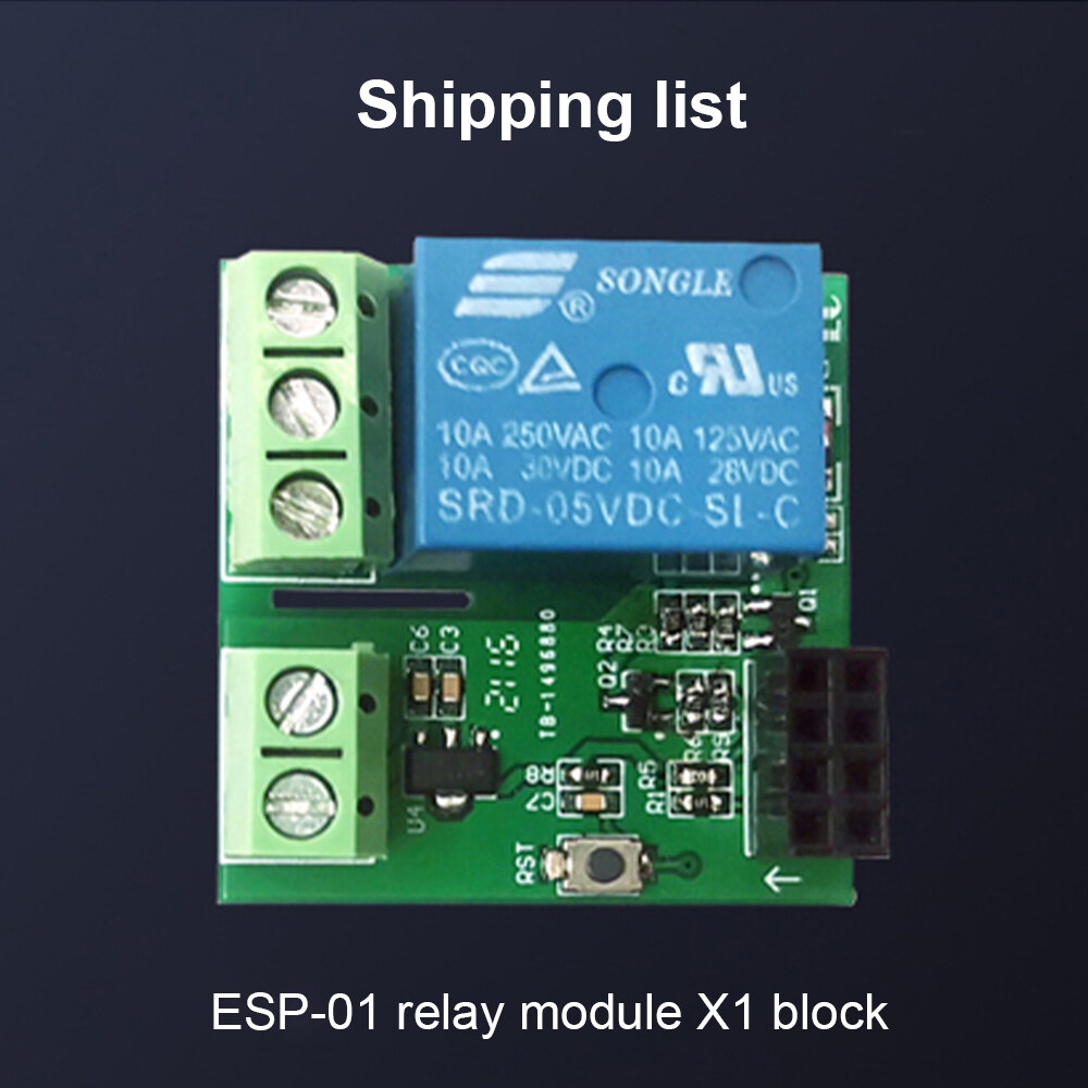 DIYmore PANTHON ESP8266 ESP-01/01S DC5V WIFI Relay Module Separate Base Plate