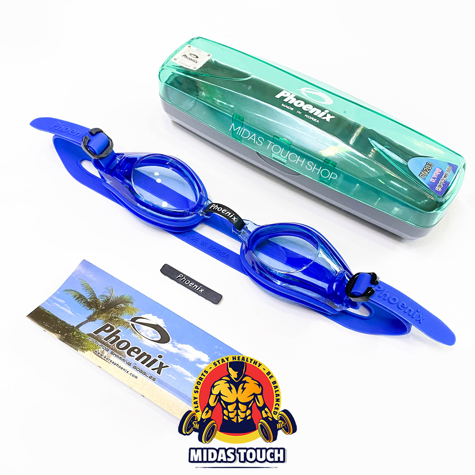 Kính bơi Phoenix 203 Hàn Quốc cao cấp, sản phẩm tốt với chất lượng và độ bền cao, cam kết giống y như hình