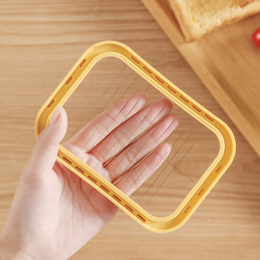 Fridge Cheese Storage Rectangular Plastic Container Lid-covered Storage Container Rectangular Cheese Keeper Plastic Butter Box