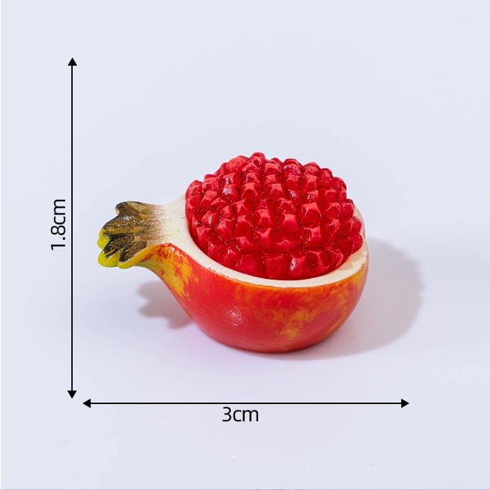 Mô hình trái cây mini trang trí terrarium, tiểu cảnh