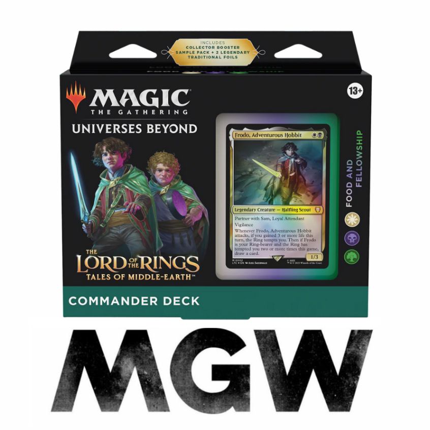 mtg food and fellowship commander deck Magic the Gathering - The Lord of the Rings