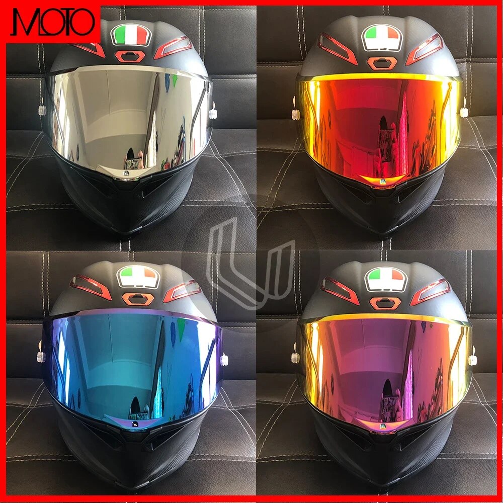 agv pista gp rr 70th Full Face Motorcycle Helmet (Iridium Carbon, X-Small) : Automotive thanks to the innovative profile of the rear PRO spoiler Motorcycle Helmet Rare Spoiler For