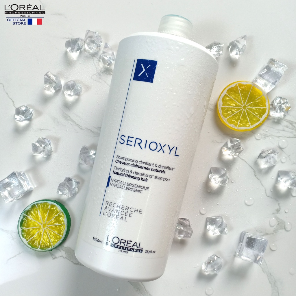 Dầu gội giúp làm dày và kích thích mọc tóc L'oreal Serioxyl 1000ml