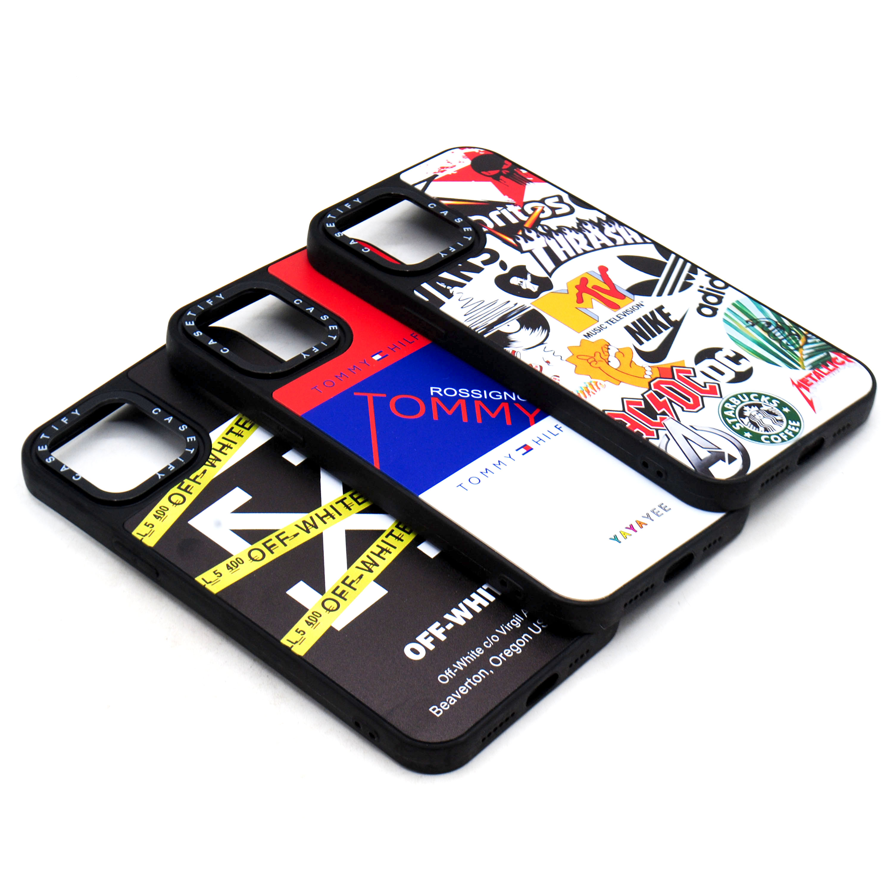 Apple iPhone 12 Pro Max Back Cover Casetify Brand LOGO Case For iPhone 12 Pro Max