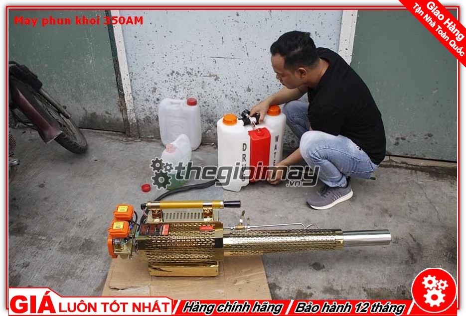 [HCM][Trả góp 0%] Máy phun khói oshima  PK350AM