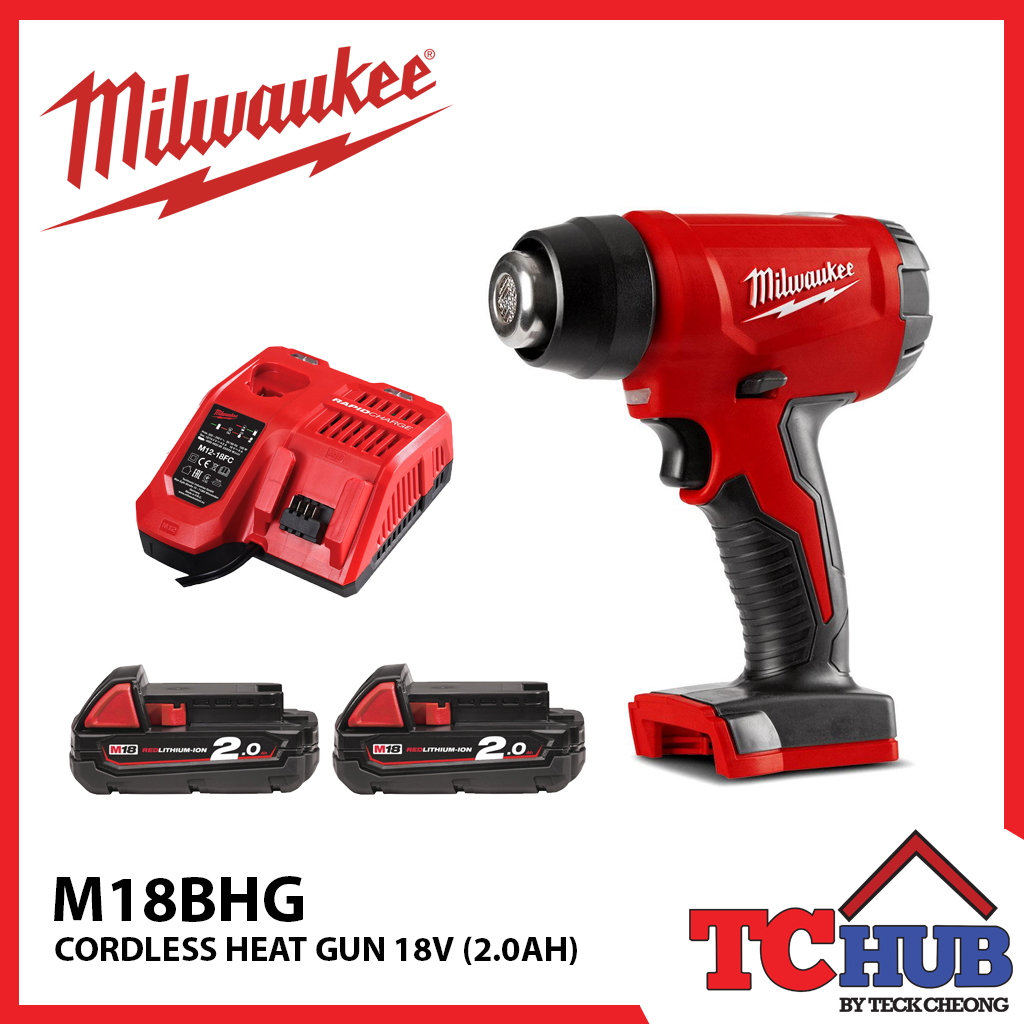 thumbnail image 2 of Cordless Heat Gun For Milwaukee M18 - 1022°F Hot Air Gun With 5 Nozzles 2 of 6