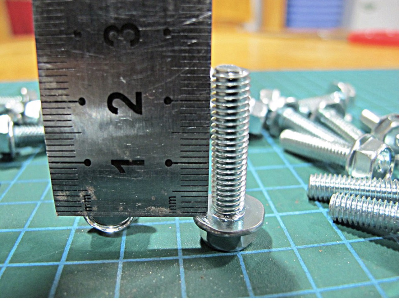 SET 10 Con Bulon Long Đền M6 x 25MM Răng Thuận