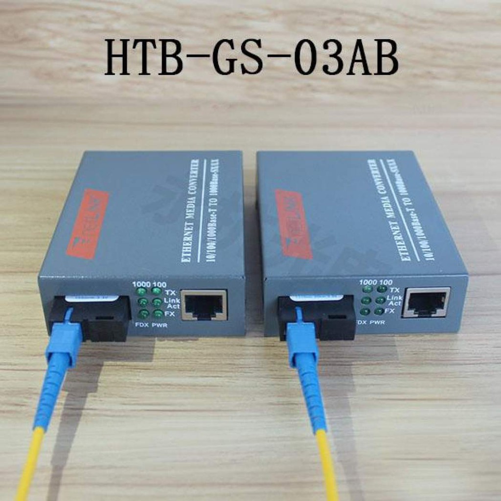 Bộ 2 converter cáp quang chuyển đổi quang điện ftth net-link 100mbs