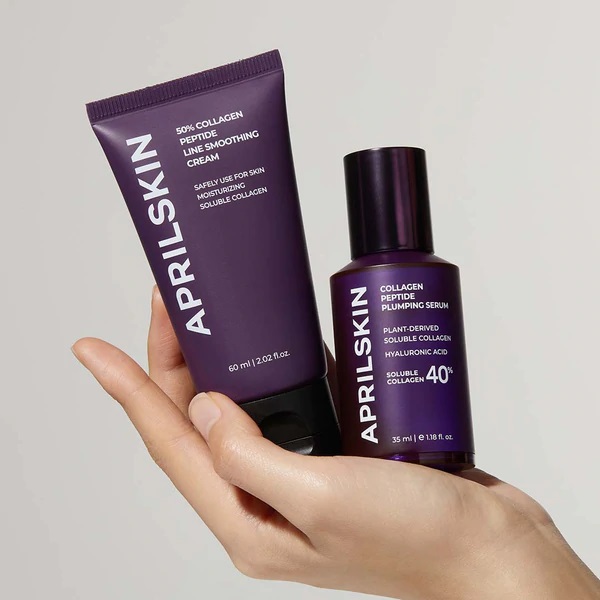 Combo Tinh Chất & Kem Dưỡng Collagen Trẻ Hoá Da APRILSKIN