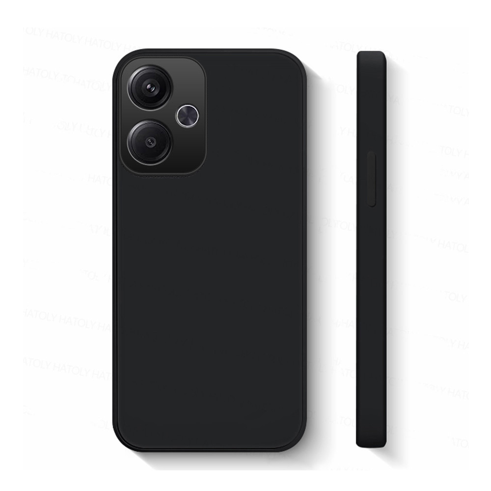 For Xiaomi Poco M6 Case Soft Silicone Liquid Lens Protection Soft Slim For Xiaomi Poco M6 4G Back Cover Phone Cases.