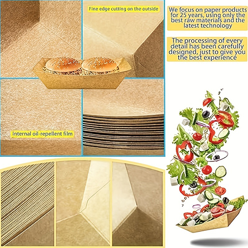 50PCS%20Kitchen%20Disposable%20Snack%20Bowls%20Pastry%20Plates%20Kraft%20Paper%20Dessert%20Cake%20Food%20Tray%20Oilproof%20Cardboard%20Bowls%20Party%20Tableware%20LINGLE%20-%20Image%203