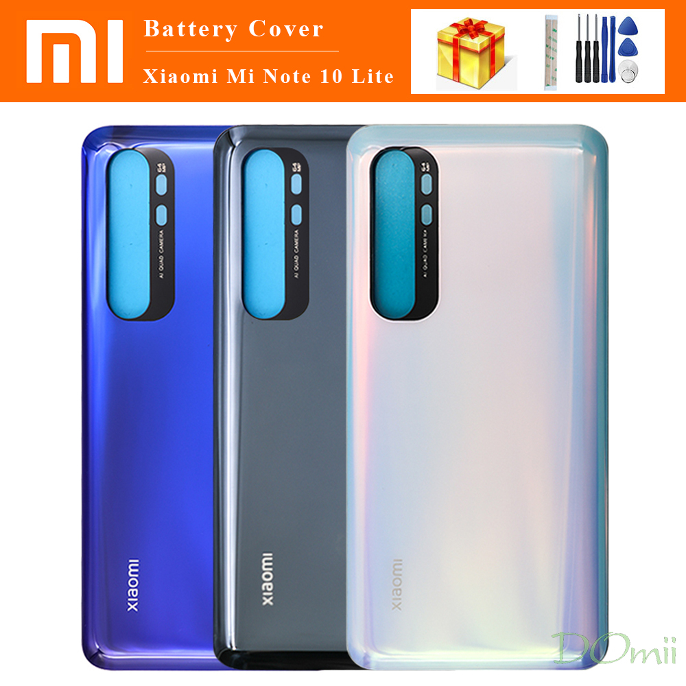Battery Cover Mi Note 10 Glass Back Cover Back Glass Back Cover