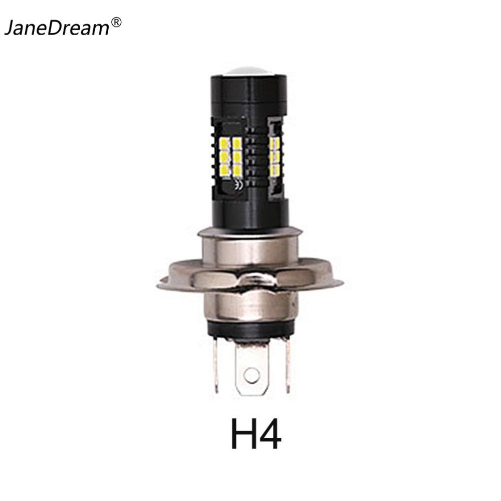 JaneDream 1Pc H7 H8 H11 9005 9006 1156 BA15S 1157 BAY15D T20 7443 LED Bulb Car Fog Light Lamp Auto Tail DRL Driving