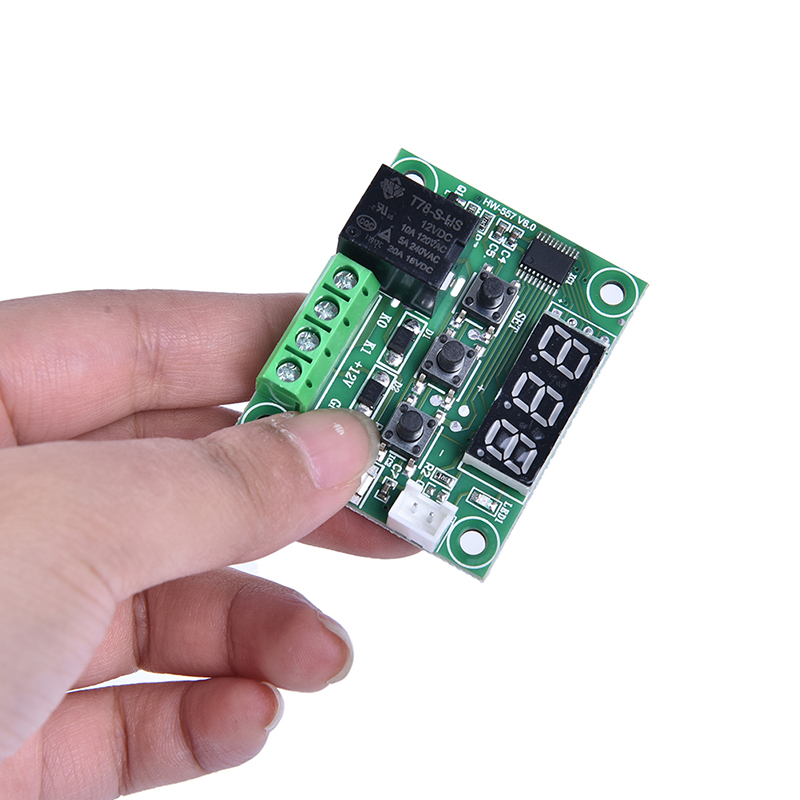 W1209 Digital LED DC 12V Temp Temperature Heat Cool Control Switch ...