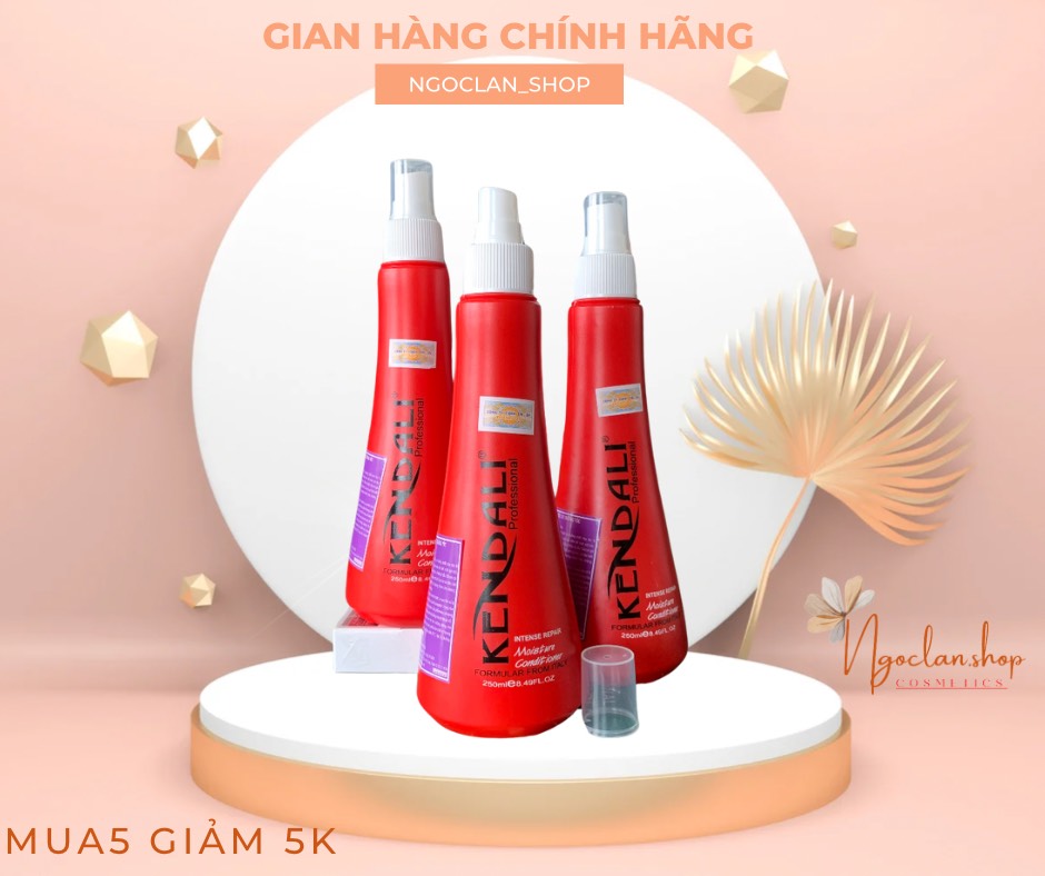 01 xịt dưỡng tóc 2 lớp Kendali 250ml