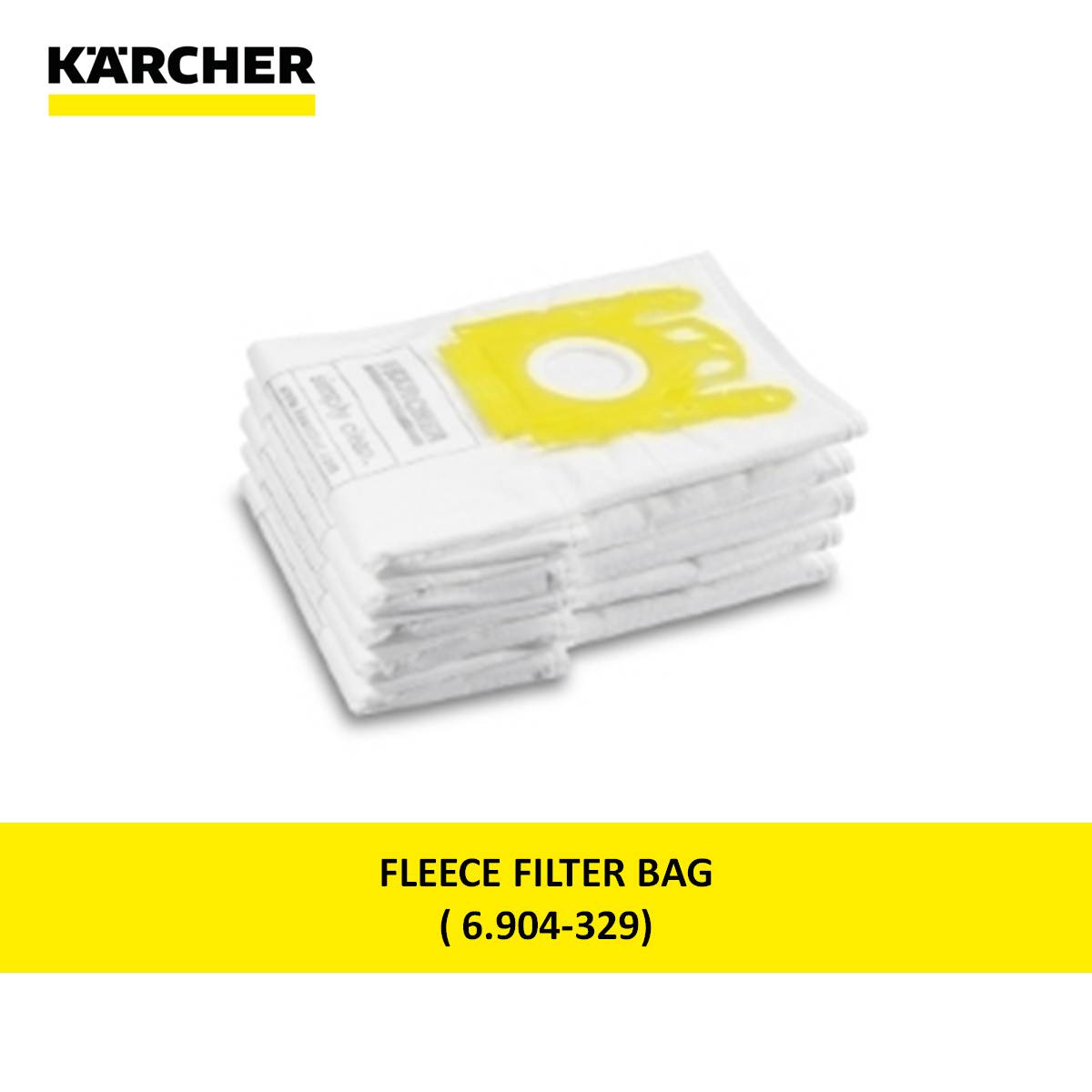 10 Vacuum Cleaner Bag 6.904-329 2 Filter 6.414-805 For Kärcher VC 6.150 