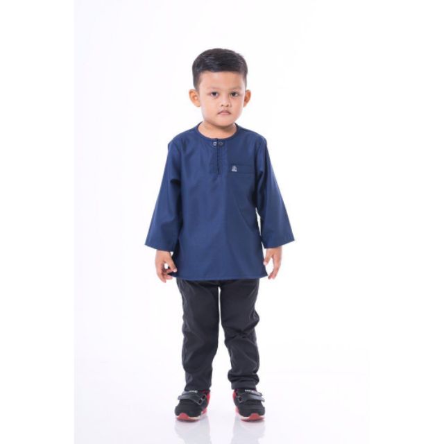 READY STOCK RAYA KURTA SEDONDON ! KURTA BUDAK SLIM FIT COTTON Lazada