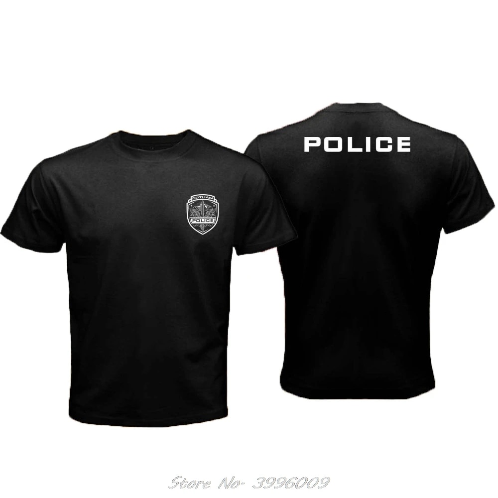 Gotham City Police Department GCPD Of The Dark Knight Retro Black Men T-shirt Hot Sales Summer Tops Tees T Shirt