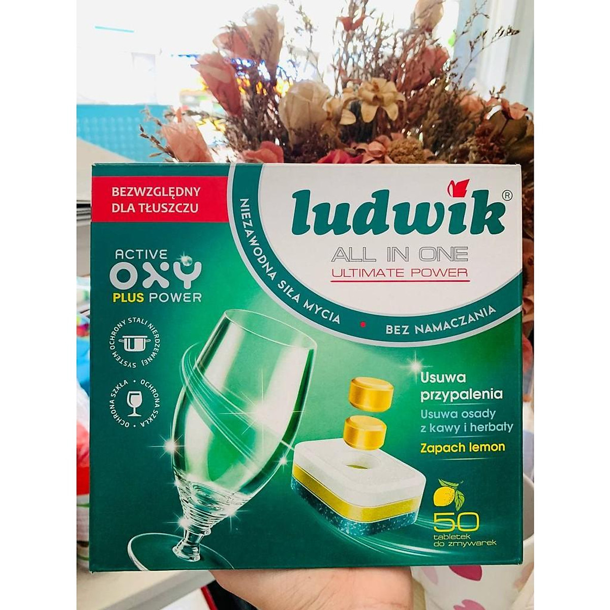 Viên rửa bát Ludwik All in one 50 viên