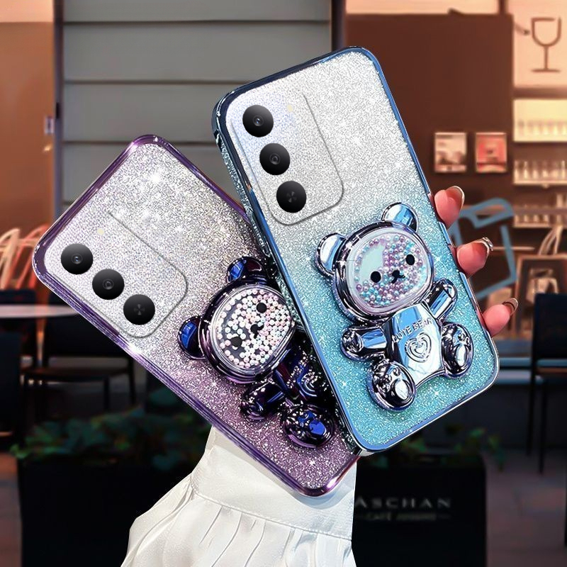 New%20Phone%20case%20Realme%20C71%20C75%20C75X%20Back%20cover%20with%20Gradient%203D%20Bear%20Folding%20Stand%20Bracket%20Luxury%20Slim%206D%20Plating%20Glitter%20Girls%20For%20Realme%20C75%20C75X%20C71%20case%20-%20Image%2010