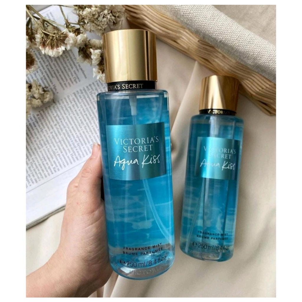 Victoria'a Secret Aqua Fragrance Kiss Body Mist 250ml USA.
