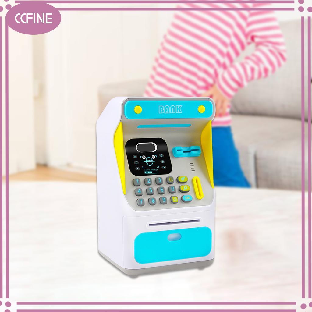 CCFine ATM Electronic Piggy Bank Face Recognition Coin Cash Bank Machine Toy Gift