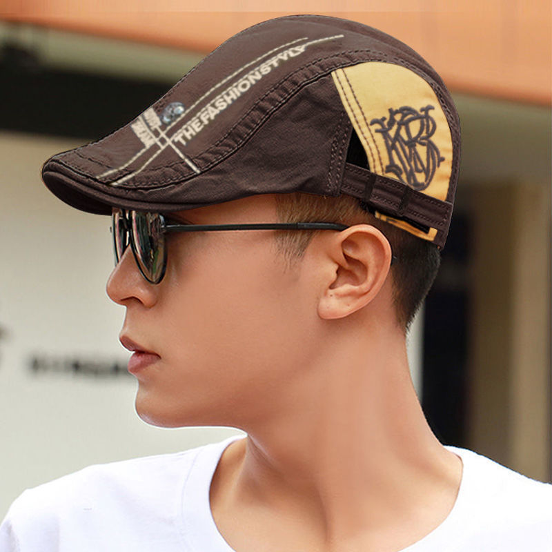 YIPINYOUYOU丨Men's hat - The new cap Shade painter hat casual beret Youth forward cap Pure cotton hat