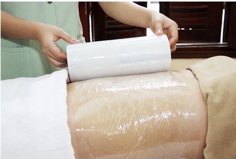 Ni lông quấn bụng giảm mỡ