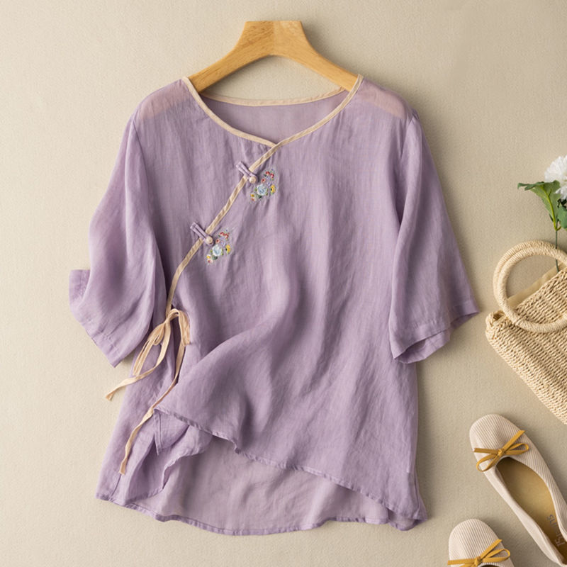 Short Sleeve Top Women's Summer Loose T-Shirt